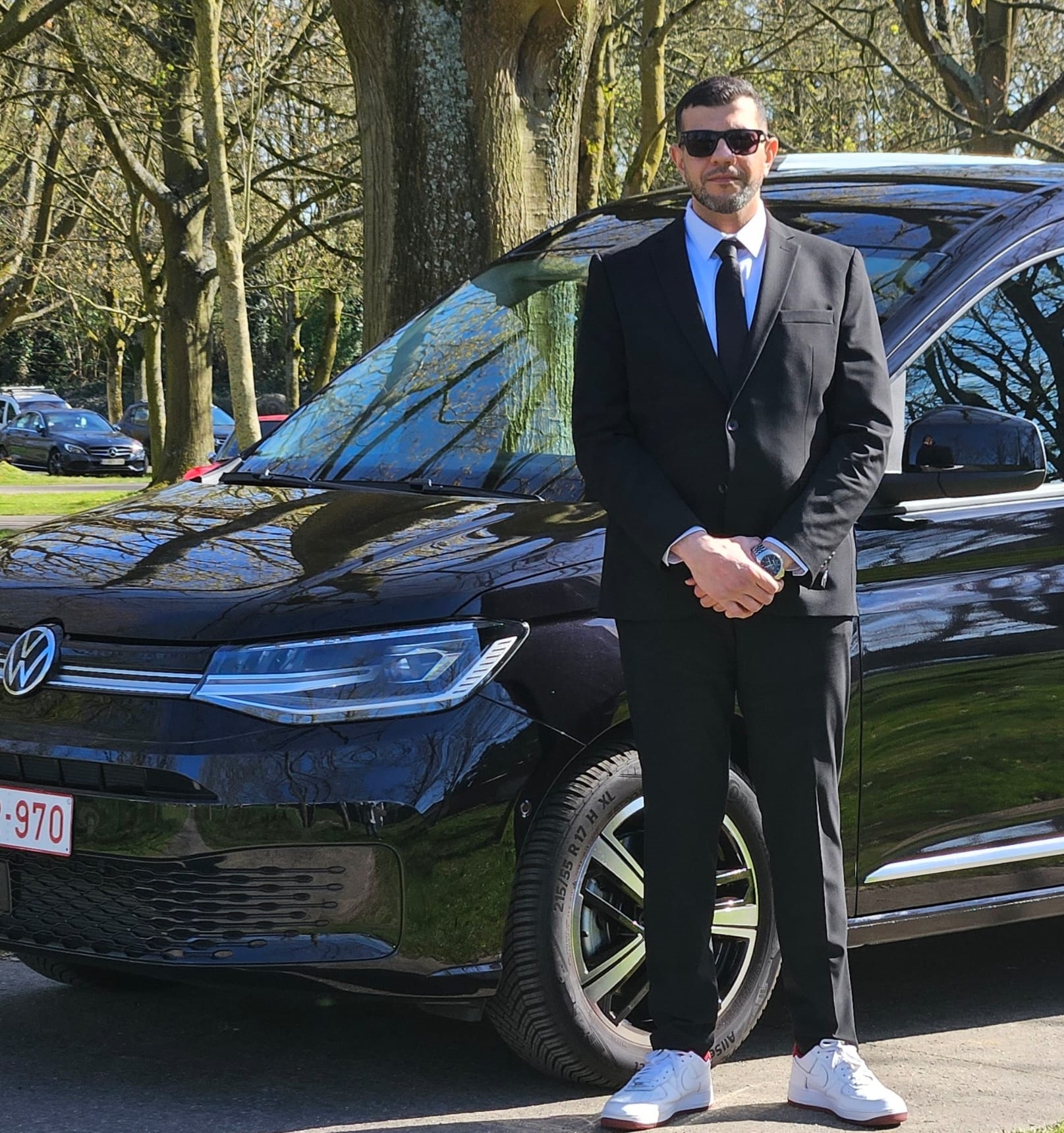 Professionele chauffeur